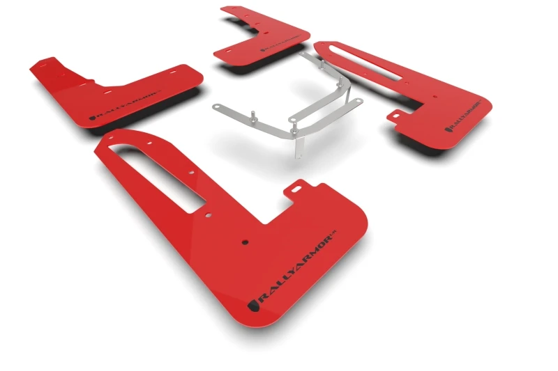 rally-armor_MF97-UR-RD-BLK-67946dce66226 Rally Armor 23-24 Honda Civic Type R Rote Schmutzklappe Schwarzes Logo