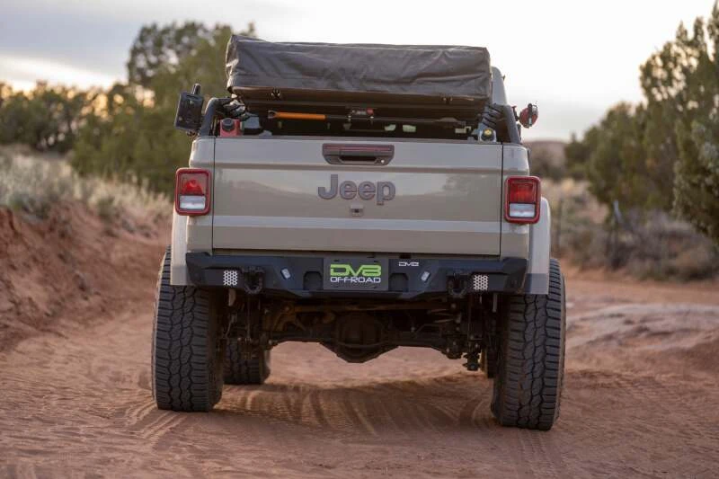 DV8 Offroad MTO Series Heckstoßstange für 2020–2023 Jeep Gladiator JT