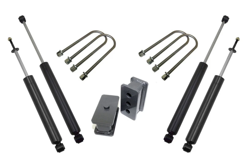 MaxTrac 2,5 Zoll Hecklift-Kit für 2003–2008 Dodge RAM 2500/3500 2WD V8 Hemi/Diesel mit 4,125 Zoll Achsdurchmesser