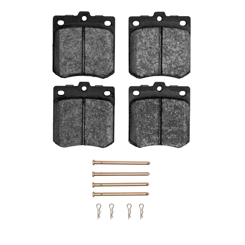 DFC 69-84 Buick Opel Front 3000 Semi-Metallic Brake Pads and Hardware Kit
