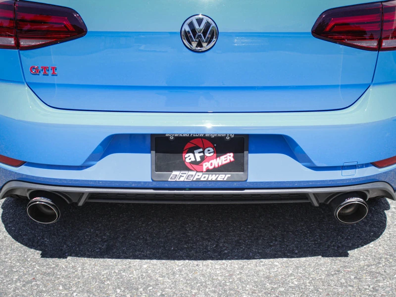 aFe 18-20 VW GTI (MK7.5) 2.0L MACH Force-Xp 3in auf 2.5in 304 SS Axle-Back Auspuffanlage- Carb. Tips