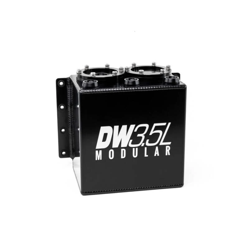 DeatschWerks 3,5-L-Modulares Drucktank (für 1-2 DW350iL-Kraftstoffpumpen - Pumpen nicht enthalten)