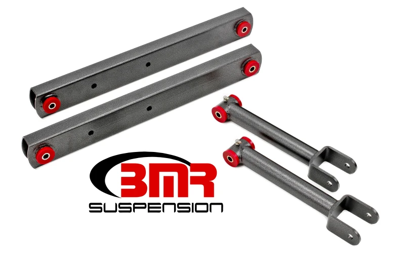 BMR 64-67 A-Body Non-Adj. Rear Suspension Kit - Black Hammertone