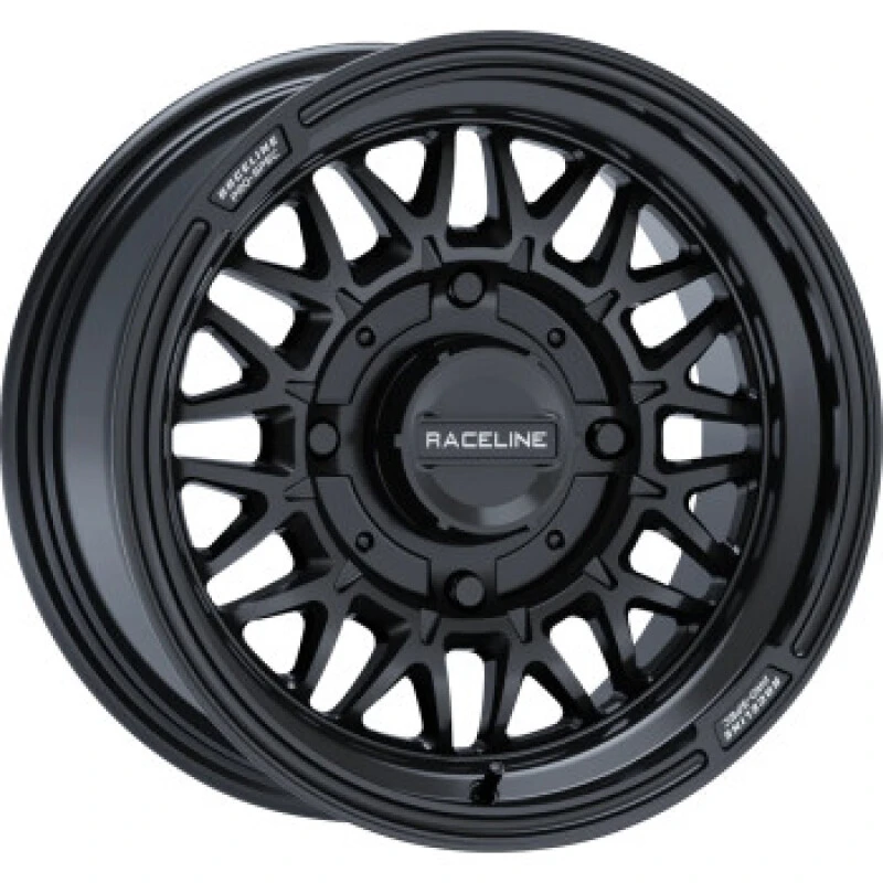 Raceline A13GB Omega 15x7in / 4x114.3 BP / 56mm Offset / 68mm Bore - Satin Black Wheel