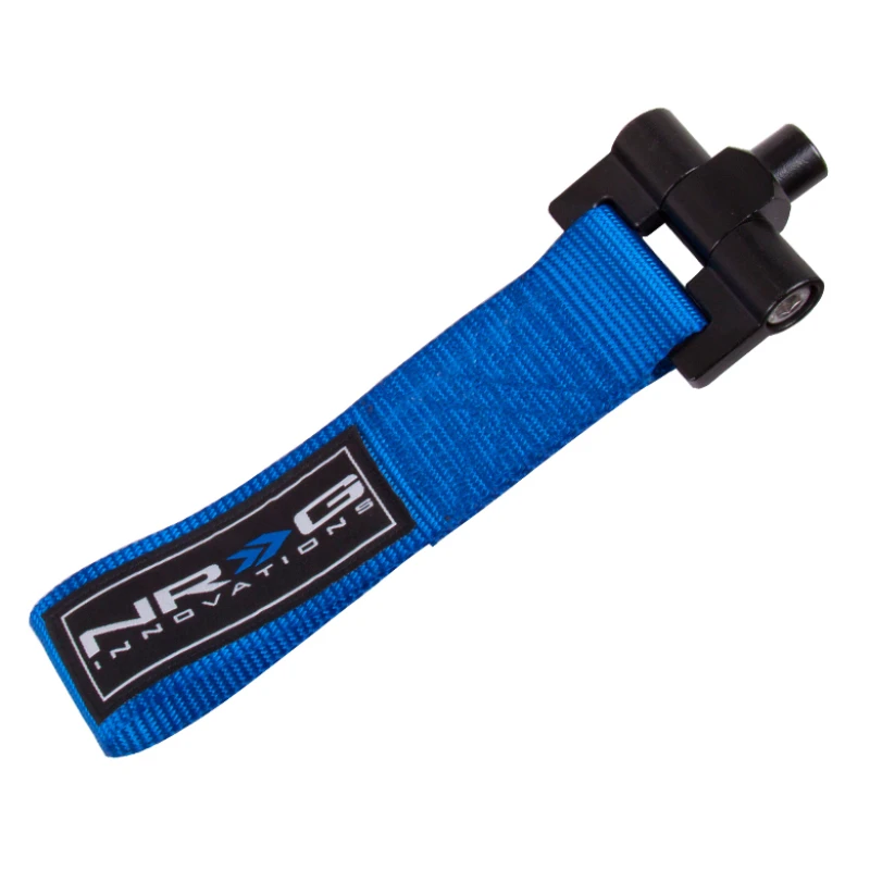 NRG Bolt-In Tow Strap Blue für Audi A4 08+