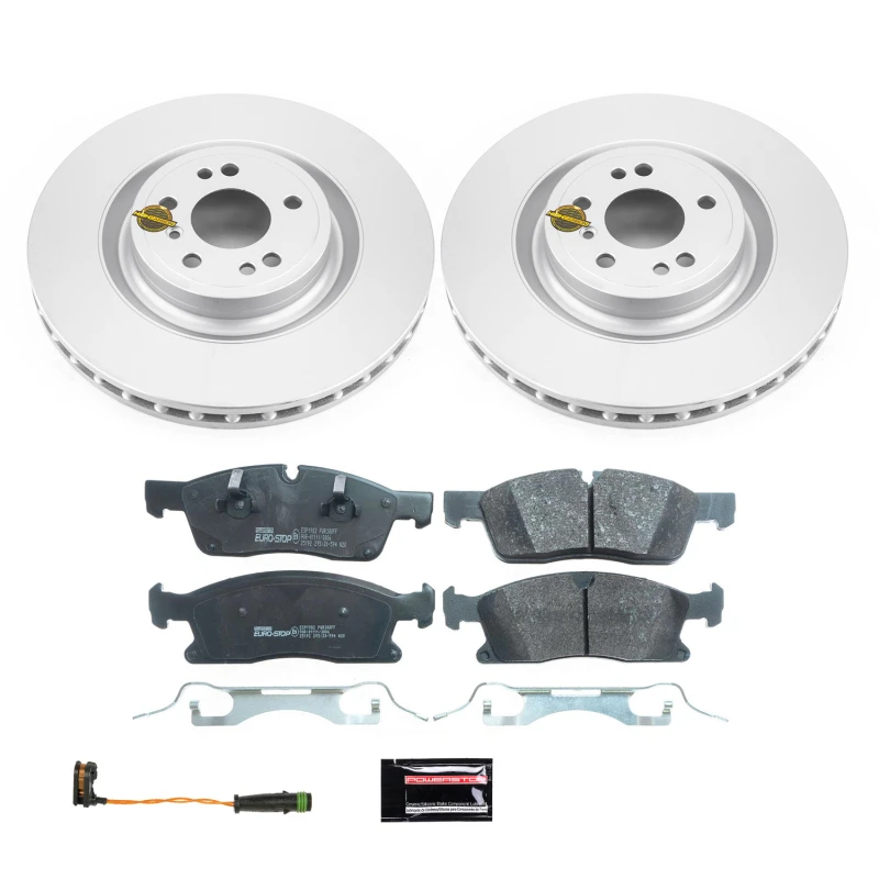 Power Stop 13-16 Mercedes-Benz GL350 Front Eurostop Brake Kit