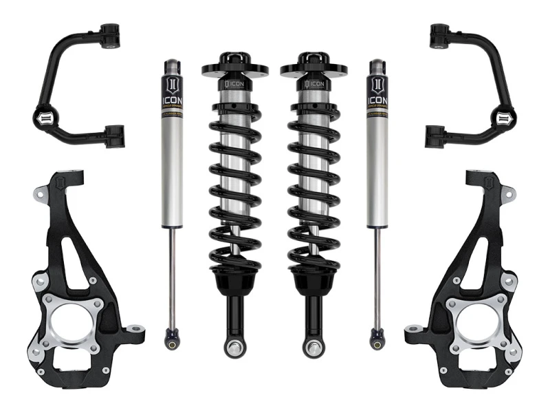 ICON 21-23 Ford F150 4WD 3,5-4,5 Zoll Stage 1 Federungssystem mit Rohr- Oberen Kontrollarmen
