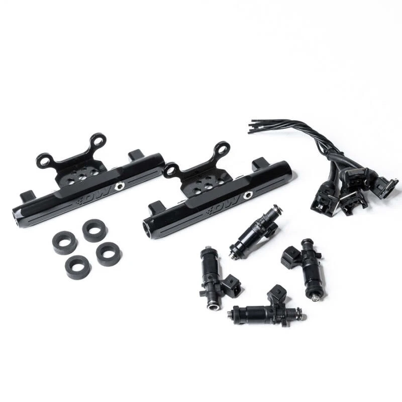 DeatschWerks 04-06 Subaru STI/LGT Side Feed to Top Feed Fuel Rail Conv Kit w/ 1200cc Injectors