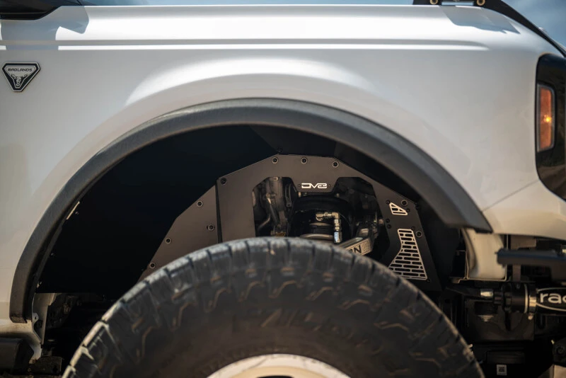 DV8 Offroad 21-25 Ford Bronco Addictive Desert Designs Front Inner Fender Liners