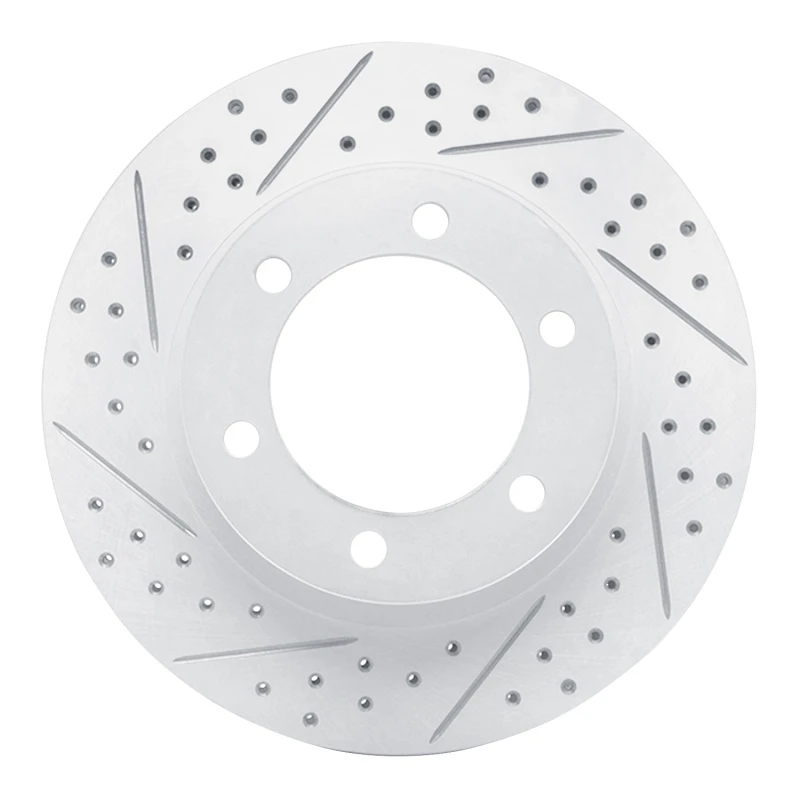 DFC 95-04 Toyota 4Runner Front Left Drilled & Slotted Geoperformance Rotor