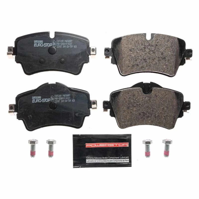 Power Stop 16-19 Mini Cooper Clubman Euro-Stop ECE-R90 Front Brake Pads