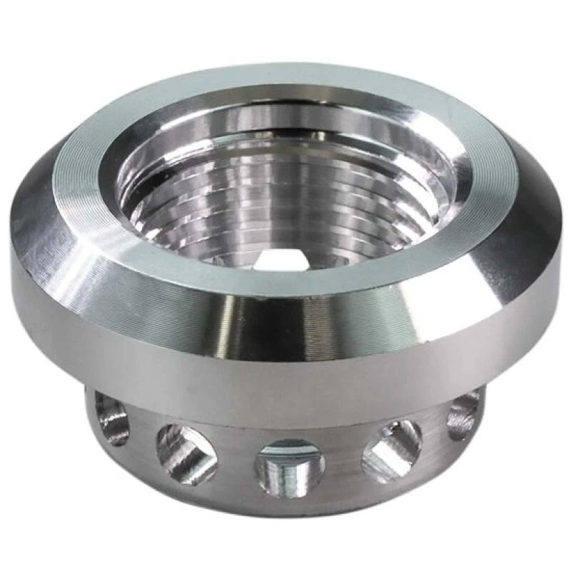 Moroso -10AN Weld-In Vented Fitting w/Integral Baffle