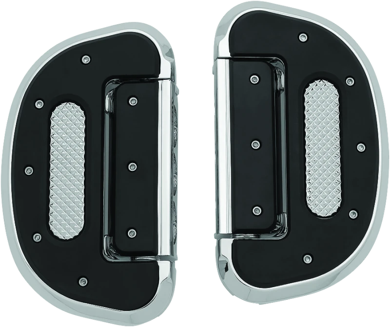 Kuryakyn Heavy Industry Passenger Floorboard Without Adapter Chrome
