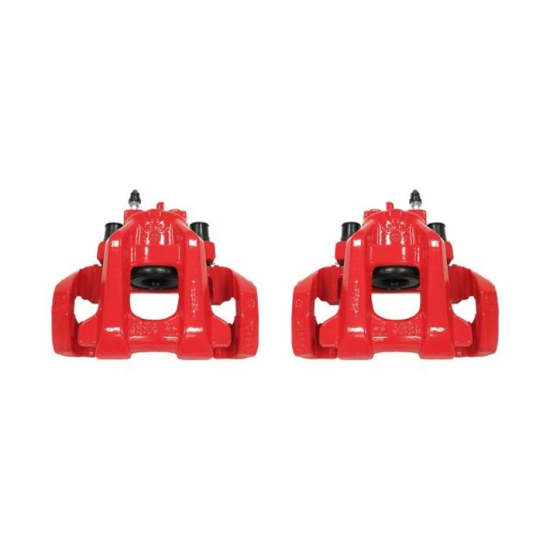 Power Stop 11-17 Dodge Durango Rear Red Calipers w/Brackets - Pair