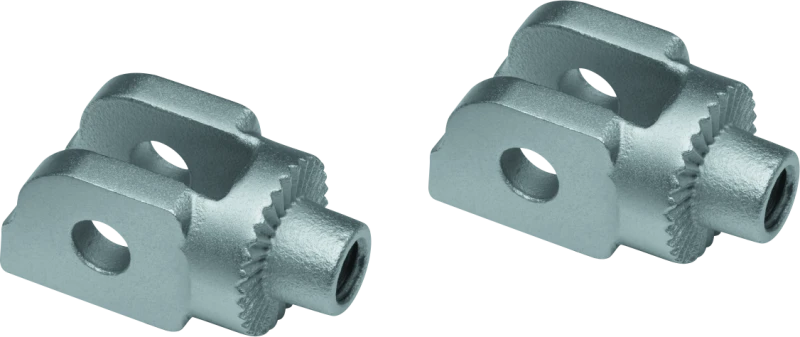 Kuryakyn Splined Peg Adapter BMW Silver