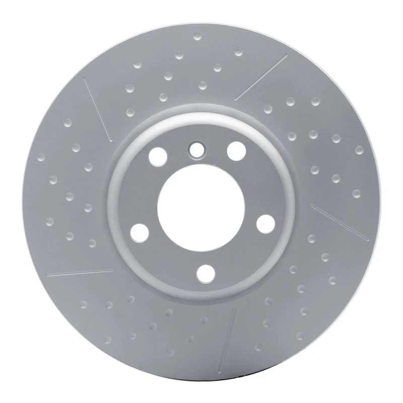 DFC 12-21 BMW 330i Front Hi-Carbon Alloy Geomet Coated Rotor - Dimpled and Slotted