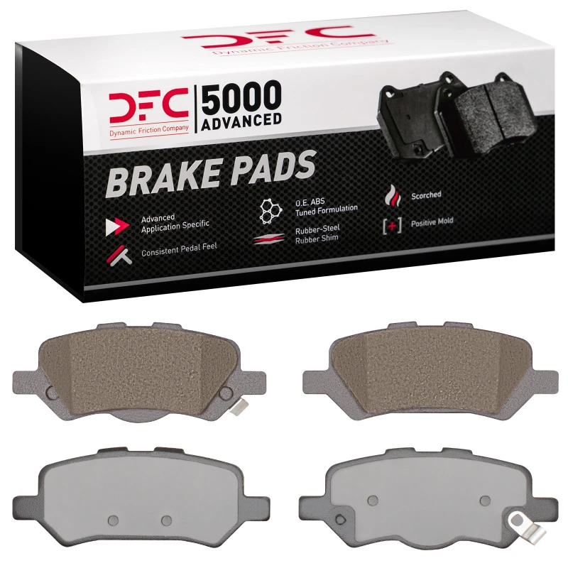 DFC 09-15 Toyota Venza Rear 5000 Advanced Ceramic Brake Pads