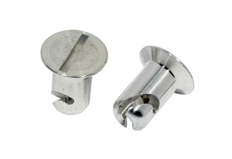 Moroso Quick Fastener - Flush Head - 7/16in x .550in - Aluminum