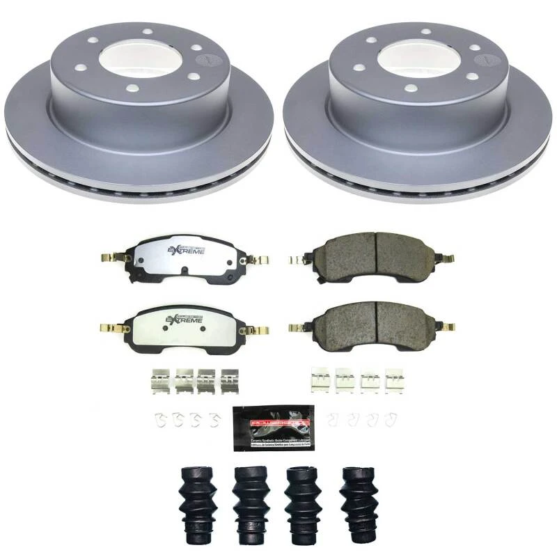 Power Stop 21-25 Ford Bronco Rear Z36 Coated Truck & Tow Brake Kit