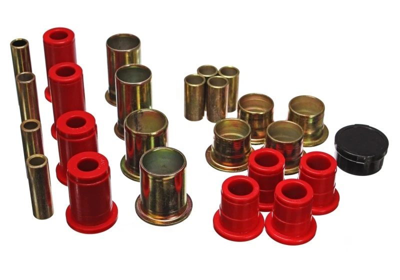 energy-suspension_3.3162R-67932e241c06f Energy Suspension 82-04 Ford Blazer/S10/S15 PickUp 2WD Rote Vordere Kontrollarm-Buchsen-Set