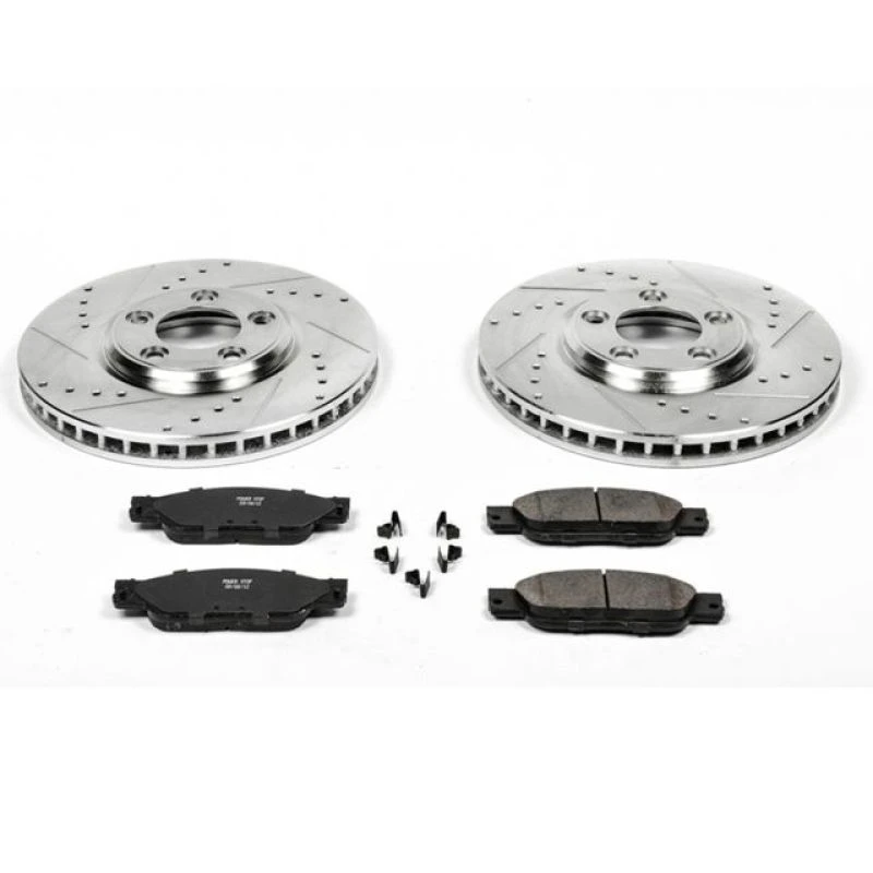 powerstop_K1353-67944d10e8bdf Power Stop 03-04 Jaguar S-Type Front Z23 Evolution Sport Brake Kit