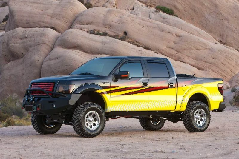 Fabtech 09-13 Ford F150 4WD 6 Zoll Perf Sys Gen II mit Dlss 2,5 C/O Resi & Rr Dlss