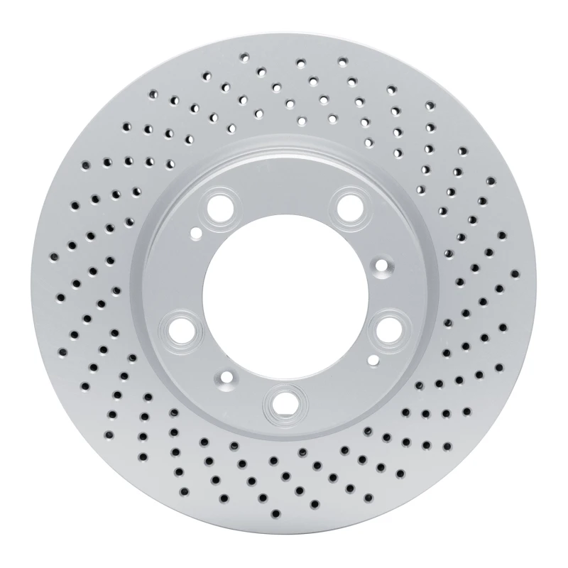 DFC 98-12 Porsche 911 Right Front Drilled GeoSPEC Coated Rotor