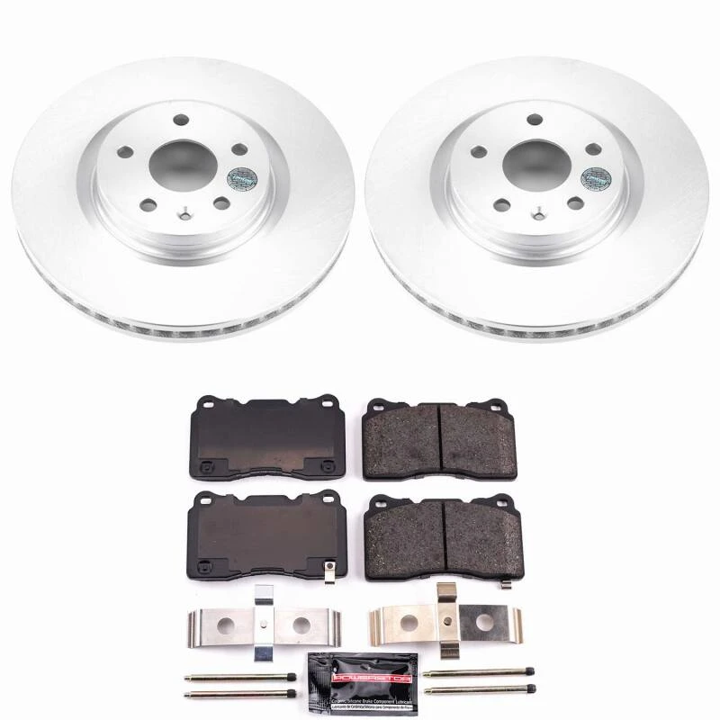 Power Stop 14-17 Buick Regal Front Z23 Coated Brake Kit