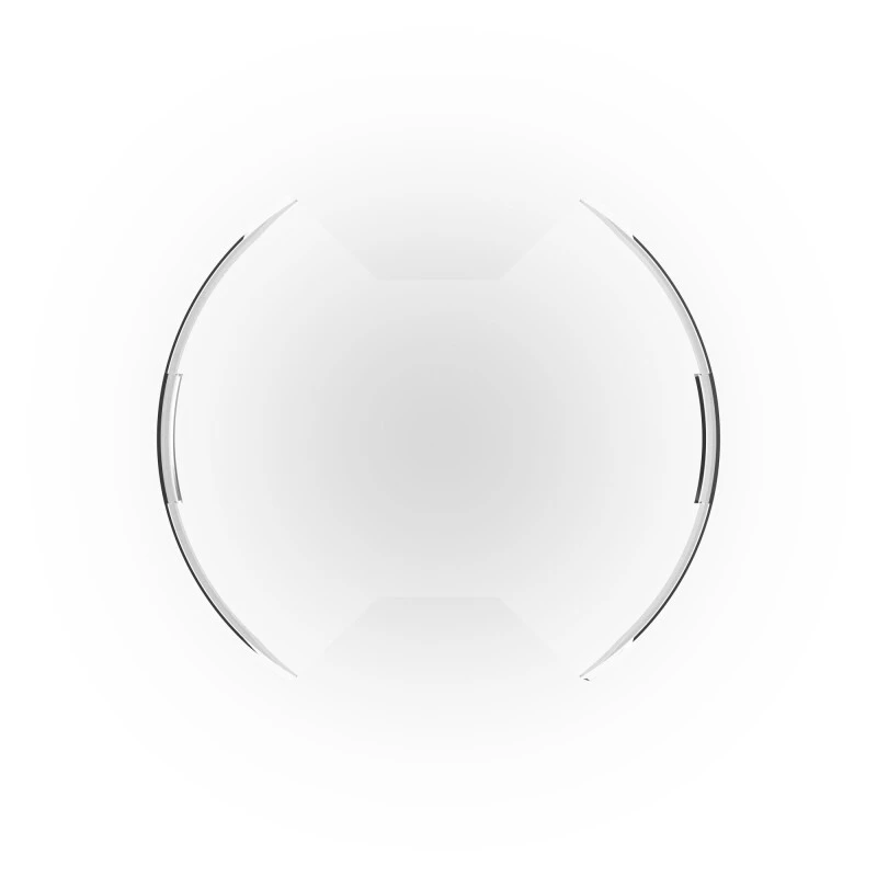 KC HiLiTES SlimLite 8in. LED Light Shield (Shield Only) - Clear