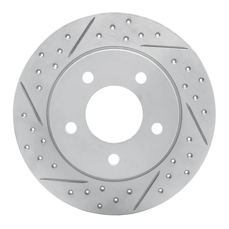 DFC 04-13 Mazda 3 Rear Left Drilled & Slotted Geoperformance Rotor