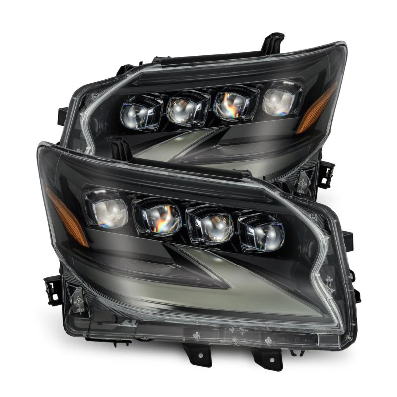 alpharex_880301-6792da717d837 AlphaRex 14-19 Lexus GX460 (Non-AFS) NOVA LED Proj Scheinwerfer Alpha Black mit Aktiv-Licht/Seq-Signal