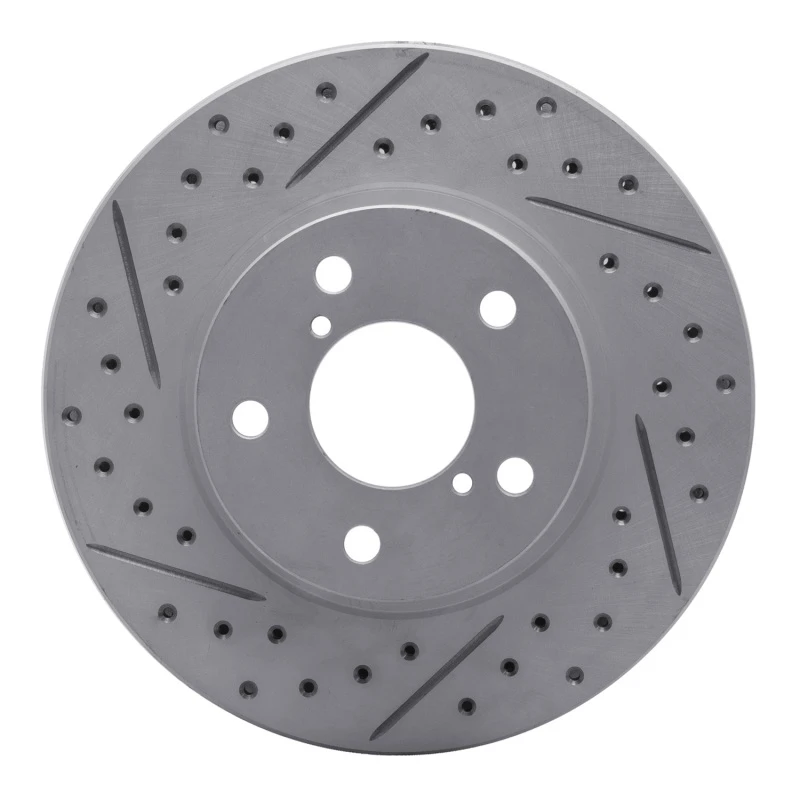 DFC 90-01 Subaru Impreza Front Left Drilled & Slotted Geoperformance Rotor