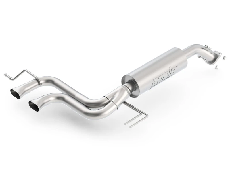 Borla 12-14 Veloster 1.6L AT/MT FWD 2dr 2.25in Ohne Endrohre SS Auspuff (nur Hintersektion)