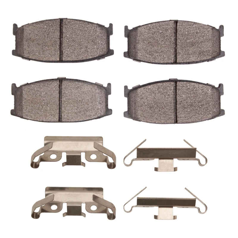 DFC 79-82 Mazda 626 Front 3000 Semi-Metallic Brake Pads and Hardware Kit
