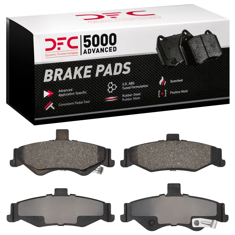 DFC 98-02 Chevrolet Camaro Rear 5000 Advanced Semi Metallic Brake Pads