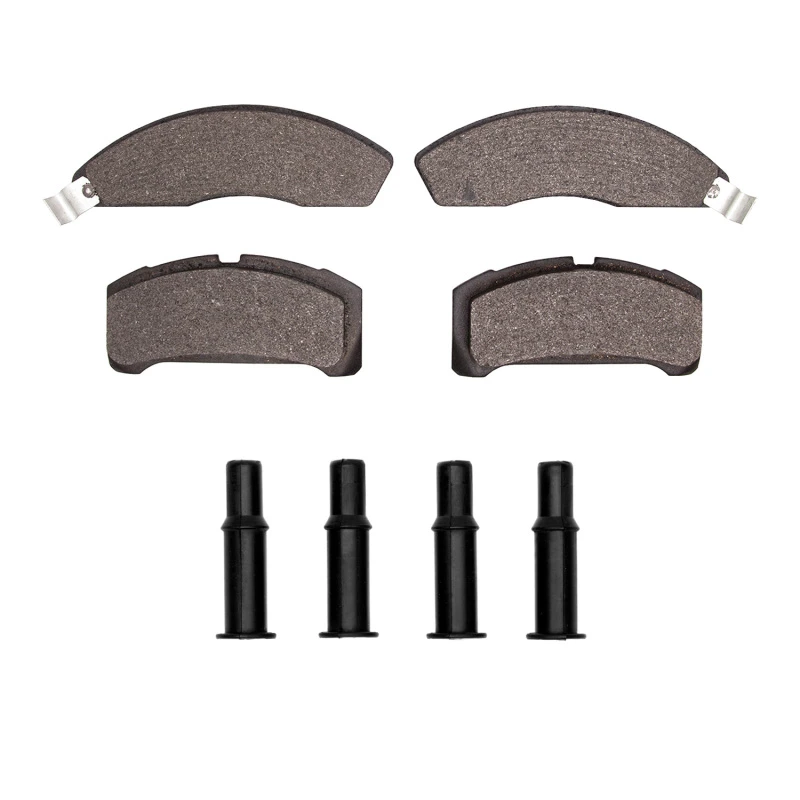 DFC 82-82 Ford Fairmont Front 5000 Advanced Semi Metallic Brake Pads and Hardware Kit