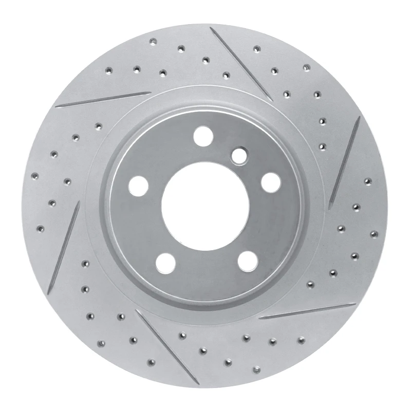 DFC 11-18 BMW X4 Rear Right Drilled & Slotted Geoperformance Rotor