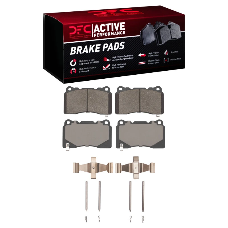 DFC 03-20 Subaru Impreza Front Active Performance Pads and Hardware Kit
