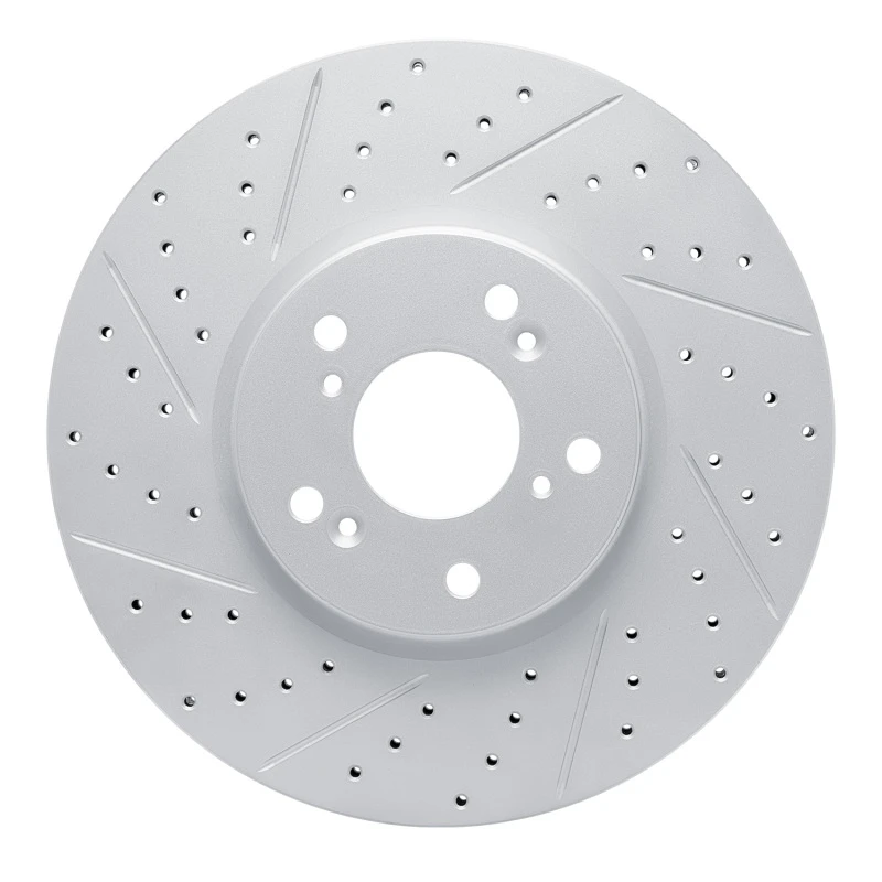 DFC 04-08 Acura Tl Front Left Drilled & Slotted Geoperformance Rotor