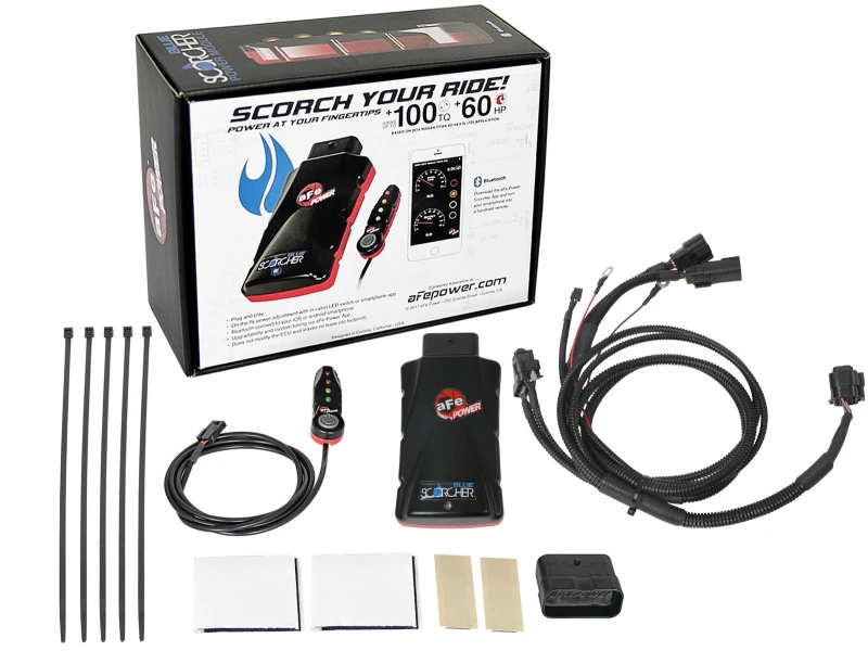 aFe Scorcher Blue Power-Modul 17-18 GM Diesel Trucks V8-6.6L (td) 5LP