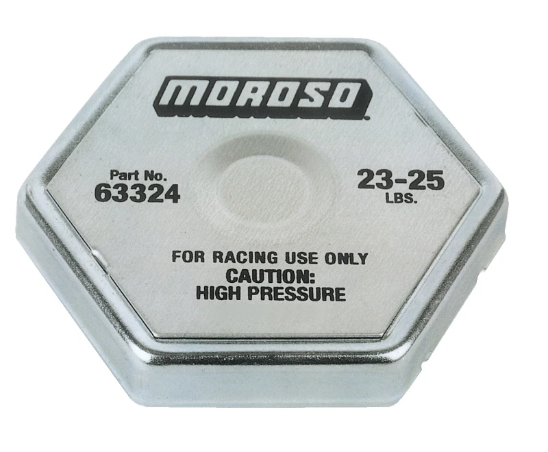 Moroso Racing Kühlerdeckel - 23-25 lbs
