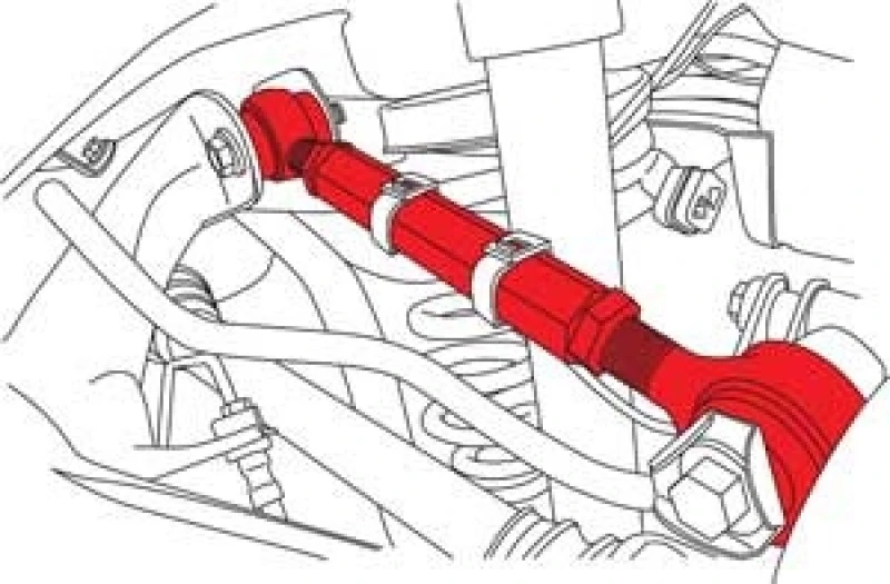 SPC Performance 06-08 BMW 1/2/3 Serie Hinten einstellbarer Camber Arm Einzeln