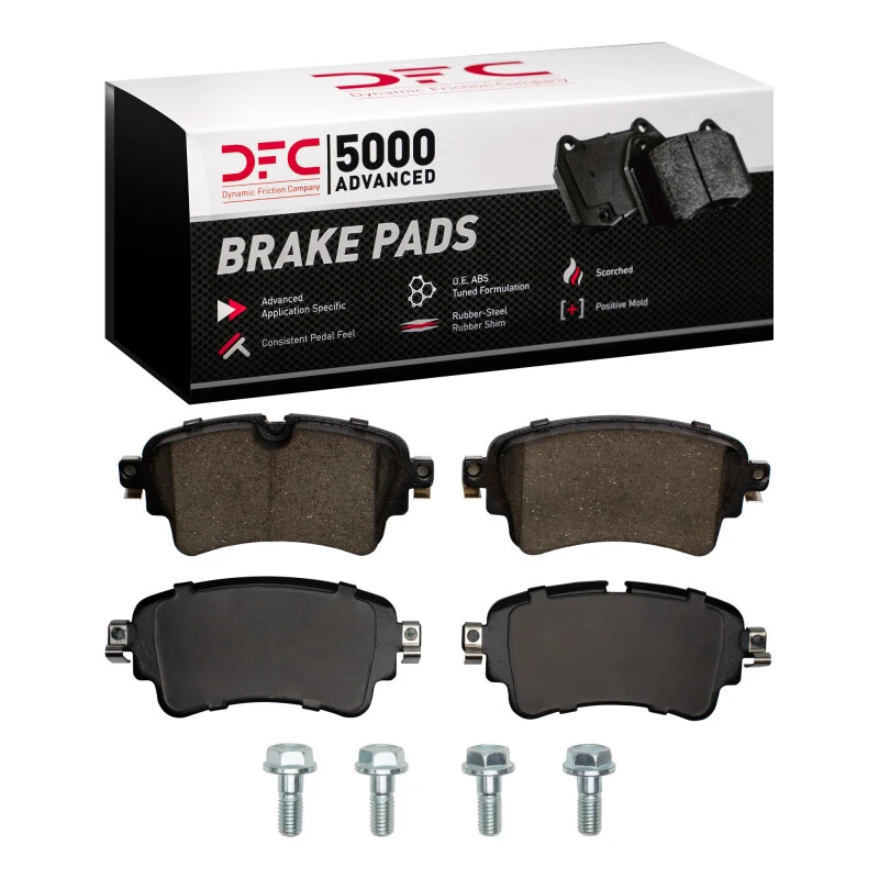DFC 16-20 Audi A4 (USA/Canada) Rear 5000 Advanced Ceramic Brake Pads and Hardware Kit