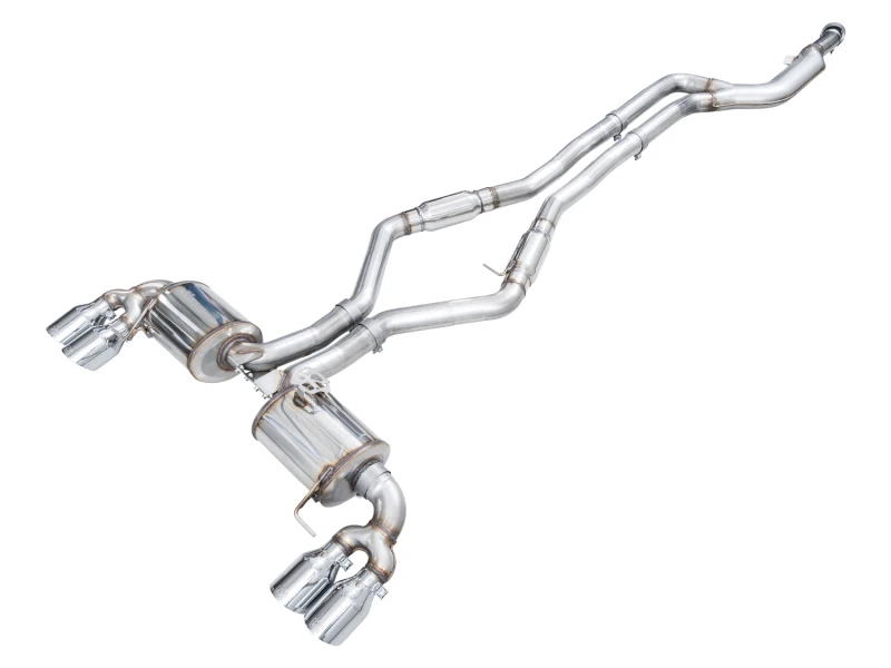 AWE Tuning 22-26 BMW M240i (G42) Touring Edition Exhaust - Chrome Silver Tips