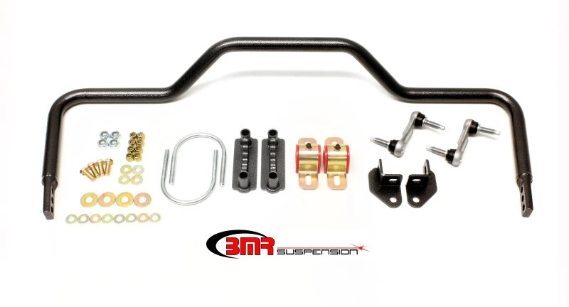 BMR 64-72 A-Body Hinterer Pro-Touring-Stil Hohl 1,125 Zoll Stabilisator-Kit - Schwarzer Hammertone