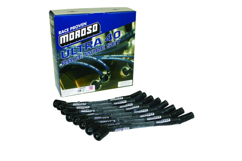 Moroso GM LT Ignition Wire Set - Ultra 40 - Sleeved