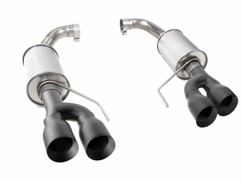 Roush 18-25 Mustang GT Black Tip Axle Back Exhaust