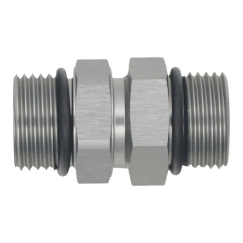 DeatschWerks 10AN ORB Männlich auf 10AN ORB Männlich Drehadapter - El oxidiertes DW Titanum