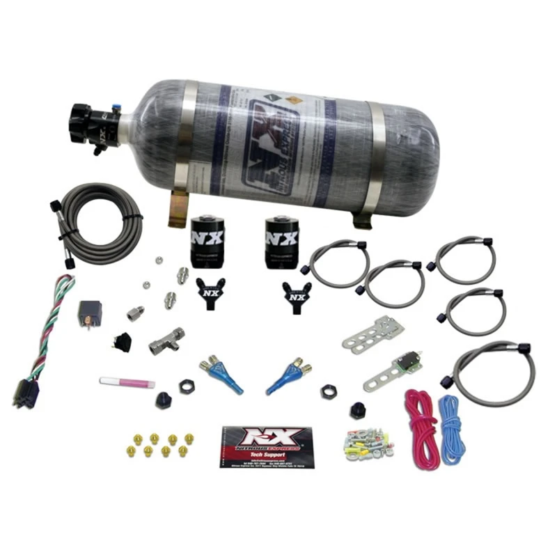 nitrous-express_20218-12-6794308f60886 Nitrous Express GM TBI Nitrous Kit (50-125PS) mit Composite-Flasche