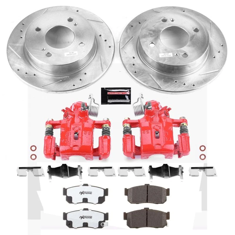 powerstop_KC740-26-67945e7190dfa Power Stop 99-01 Infiniti G20 Rear Z26 Street Warrior Brake Kit w/Calipers
